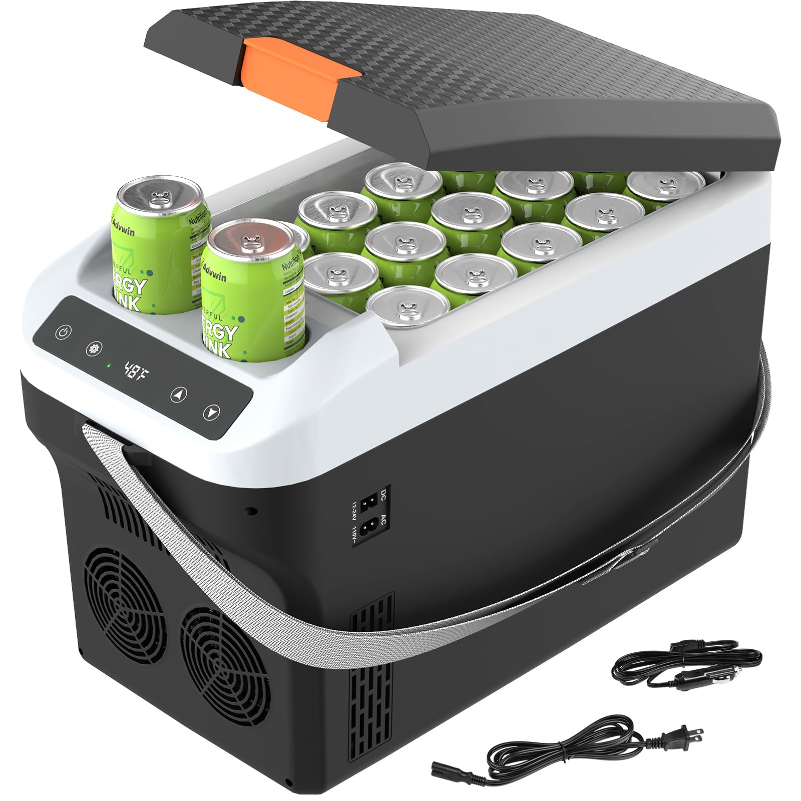 Amazon.com: advwin 12 Volt Car Refrigerator 23Quart(22L) Electric